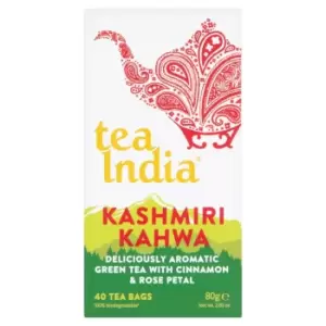 Image of Tea India Kasmhiri Kahwa Tea - 40 Bags