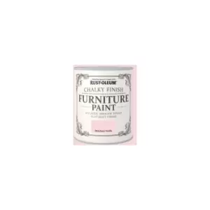 Image of Rust-Oleum Chalk Chalky Furniture Paint Strawberry Vanilla 125ml - Strawberry Vanilla