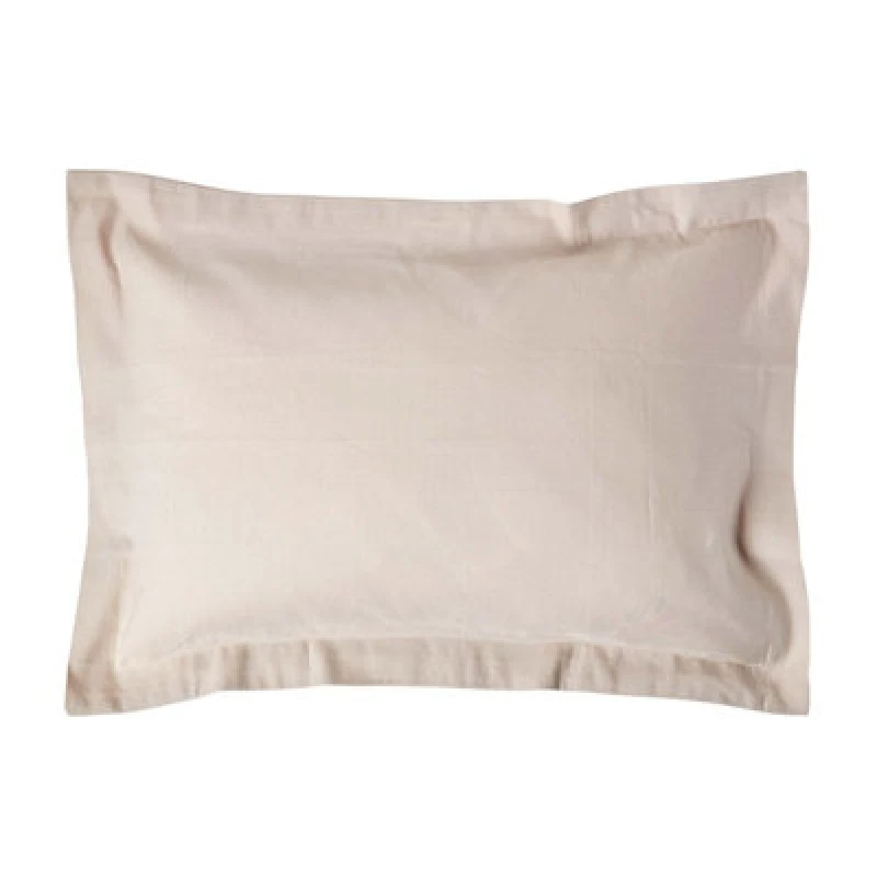 Image of Homescapes Natural Linen Oxford Pillowcase, King