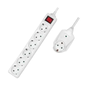 Image of LogiLink Outlet Strip, 6 safety sockets, w/ switch, +1...