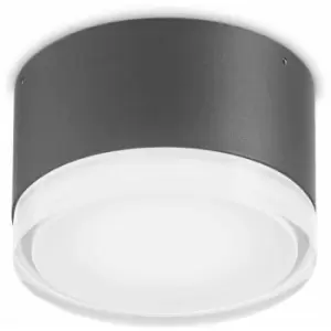 Image of Anthracite URANO ceiling light 1 bulb