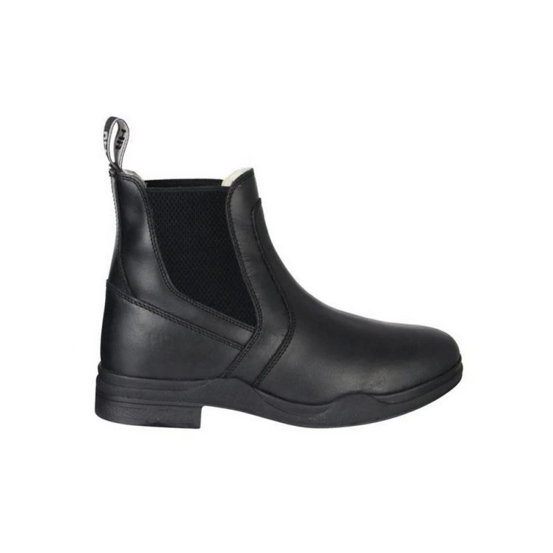 Image of HyLAND Leather Jodhpur Boots in Black Size: 3 Black Unisex 3