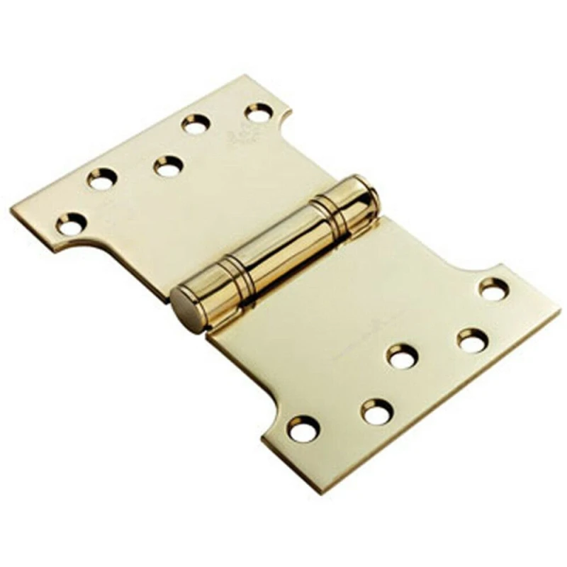 Image of Loops PAIR 101.6 x 152 x 3.5mm Parliament Hinge Stainless Brass Internal Door Metallics