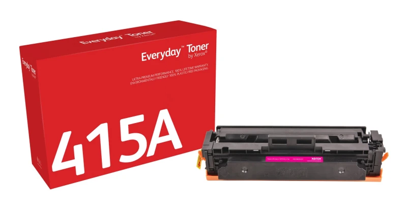 Image of Xerox Everyday Magenta Toner by Xerox compatible with HP 415A (W2033A), Standard capacity 006R04187