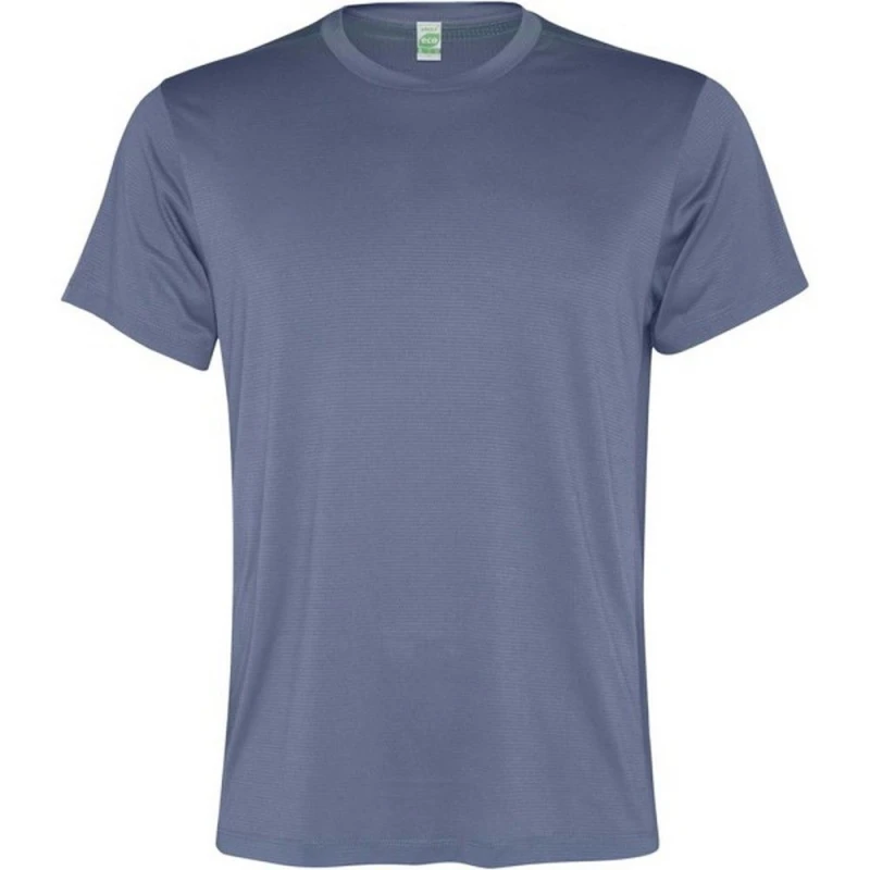 Image of ROLY ROLY Men Slam Short-Sleeved Sports T-Shirt in Duck Egg Blue Size: Medium Duck Egg Blue M Male 5063574003421