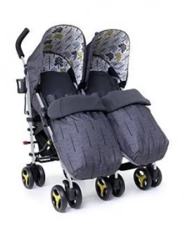 Image of Cosatto Supa Dupa Twin Stroller - Fika Forest