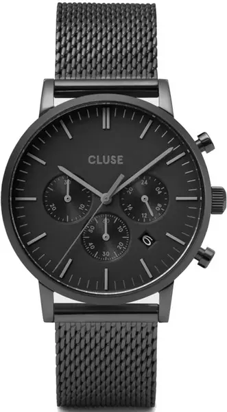 Image of Cluse Watch Aravis Chrono Mens - Black CLS-133