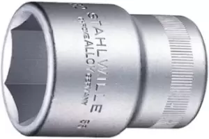 Image of STAHLWILLE 26mm Hex Socket With 1/2 in Drive, Length 42 mm