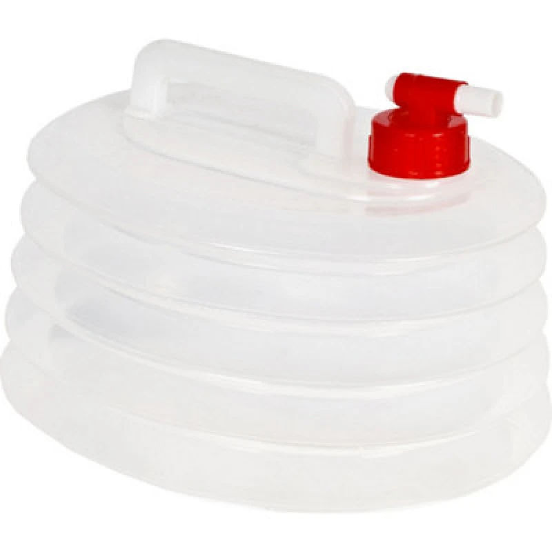 Image of Trespass Squeezebox Water Carrier (6 Litres) Clear unisex