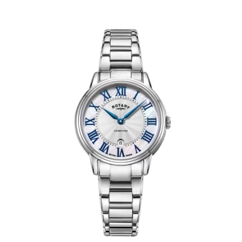 Image of Rotary LB05425-07 Womens Cambridge Steel Bracelet Wristwat Colour - Silver
