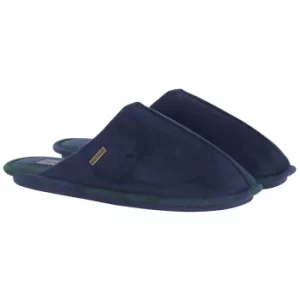 Image of Barbour Mens Foley Slippers Navy 10