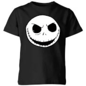 Image of The Nightmare Before Christmas Jack Skellington Kids T-Shirt - Black - 7-8 Years