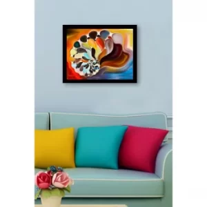 Image of SC0516 Multicolor Decorative Framed MDF Painting