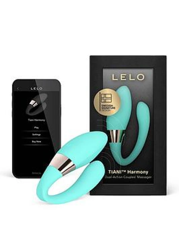 Image of Lelo Tiani Harmony - Dual-action Couples' Massager (Aqua), Aqua, Women Aqua W5CHM Female