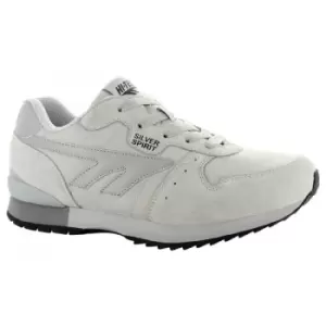 Image of Hi-Tec Womens/Ladies Silver Spirit Suede Trainers (11 UK) (White)