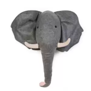 Image of Childhome Child Home Felt Elephant Head Wall Decoration