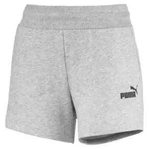 Image of Puma Sweat Shorts Ladies - Grey