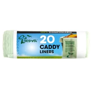 Image of Cedo Landsaver Compostable Caddy Liners - 20 Pack