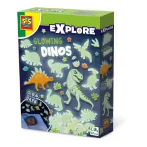 Image of SES Creative Explore Glowing Dinos Decorative Stickers, Five Years...