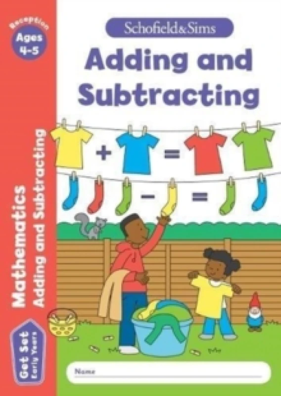 Image of Reddaway Get Set Mathematics: Adding and Subtracting, Early Years Foundation Stage, Ages 4-5 Book Multi unisex