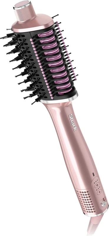 Image of Shark Glossi 2 in 1 Air & Ceramic HT302UKPK Hot Air Styler - Pink