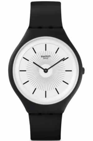 Image of Unisex Swatch Skinnoir Watch SVUB100