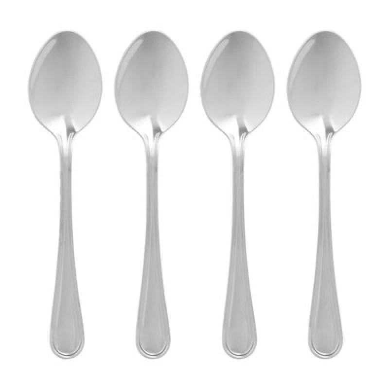 Image of Premier Housewares Set Of Four Classic Spoons Silver