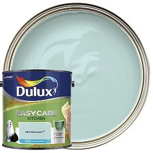Image of Dulux Easycare Kitchen Mint Macaroon Matt Emulsion Paint 2.5L