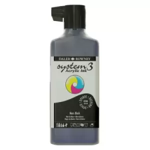 Image of Daler-Rowney System3 Ink 180ml Mars Black