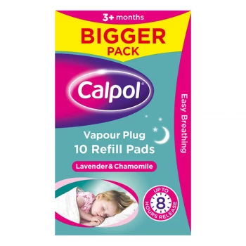 Image of Calpol Vapour Plug XL Pack 10 Refill Pads