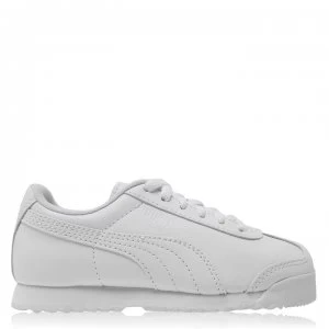 Image of Puma Roma Basic Trainers Junior Boys - White