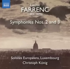 Image of Farrenc Symphonies Nos 2 & 3 by Louise Farrenc CD Album