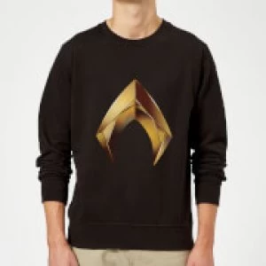 Image of Aquaman Symbol Sweatshirt - Black - M