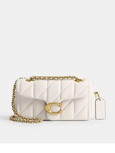 Image of Coach Quilted Tabby Shoulder Bag With Chain