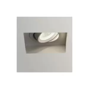 Image of Astro Trimless - LED 1 Light Square Adjustable Recessed Spotlight White