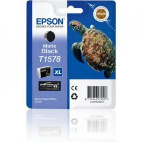 Image of Epson Epson T1578 ink cartridge Original High (XL) Yield Black C13T15784N10