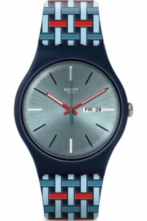 Image of Swatch Wovering Watch SUON710