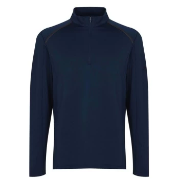 Image of Slazenger Zip Pullover Mens - Dress Blue