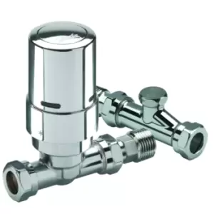 Image of Danfoss Ras-D2 8/10/15mm Straight TRV & Lockshield Liquid Sensor Pack 013G601800