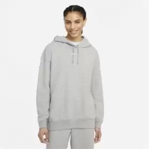 Image of Nike Essential Fleece Hoody Womens - Grey
