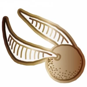 Image of Harry Potter - Golden Snitch Enamel Pin Badge