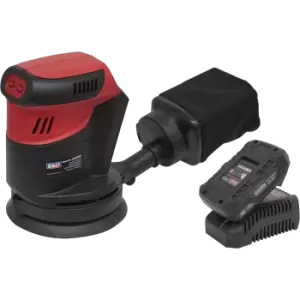 Image of Cordless Orbital Palm Sander Kit 125mm 20V 2Ah