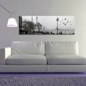 Image of 3090CS-11 Multicolor Decorative Canvas Wall Clock