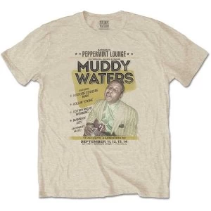 Image of Muddy Waters - Peppermint Lounge Mens Medium T-Shirt - Sand