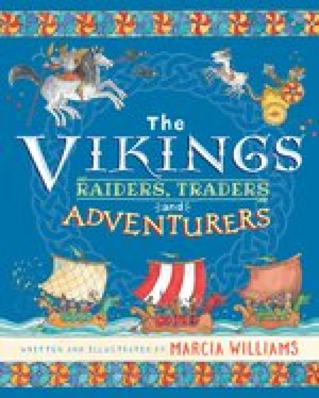 Image of The Vikings: Raiders, Traders and Adventurers : Comic-strip Key Stage 2 history, perfect for reluctant readers Paperback / softback