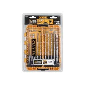 Image of DEWALT SDS Plus Extreme 2 Drill Bit Set, 10 Piece