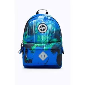 Image of Hype Spray Midi Backpack (one Size Blue/Green/White)