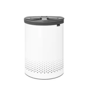 Image of Brabantia 55L Selector Laundry Bin - White