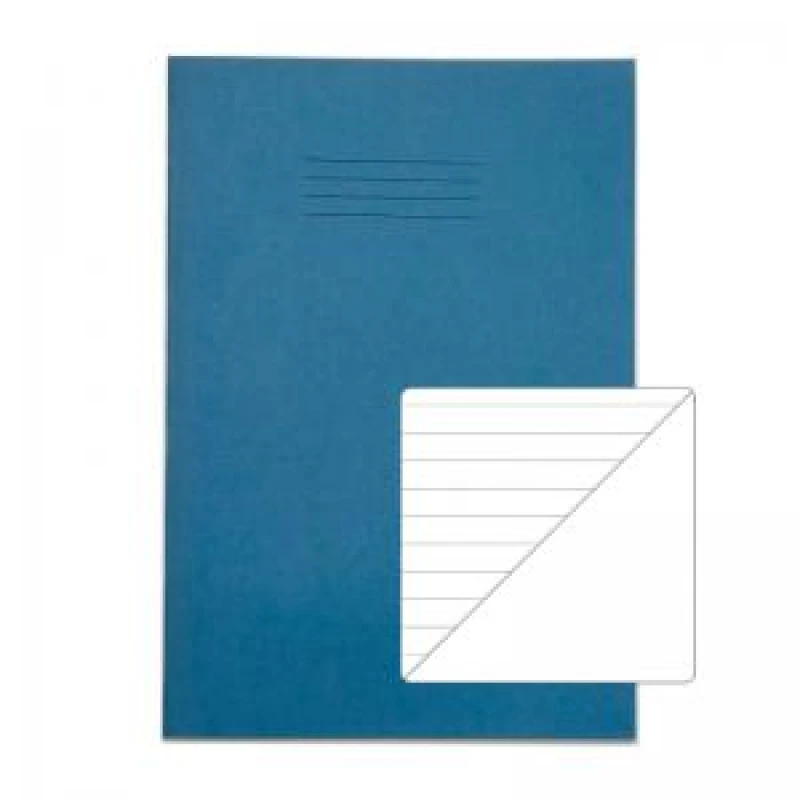 Image of RHINO A4 Exercise Book 64 Page, Light Blue, F8/B (Pack of 50)