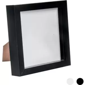 Image of 3D Box Photo Frame - 6 x 6' - Black - Nicola Spring